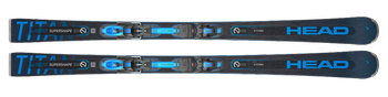 Skis HEAD Supershape E-Titan + PRD 12 Matt Black/Flash Blue - 2023/24