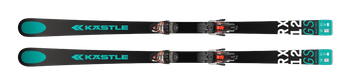 Skis Kastle RX12 GS Factory FIS Masters hard + Marker XComp 16 Black Flo Red - 2024/25