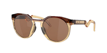 Sunglasses OAKLEY HSTN Kylian Mbappé Signature Series Prizm Tungsten Lenses / Dark Amber & Light Curry Frame
