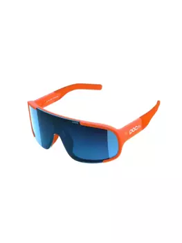 Sunglasses POC Aspire POCito Fluorescent Orange Translucent Equalizer Grey/ Space Blue - 2024/25