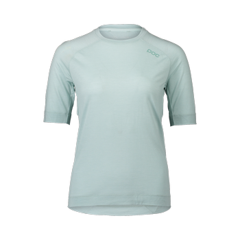 T-Shirt POC W´S Light Merino Tee Apophyllite Green - 2022/23