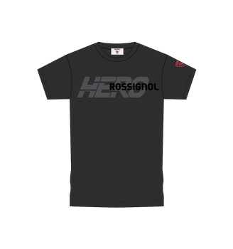 T-shirt Rossignol New Hero Graphic Tee Black - 2024/25