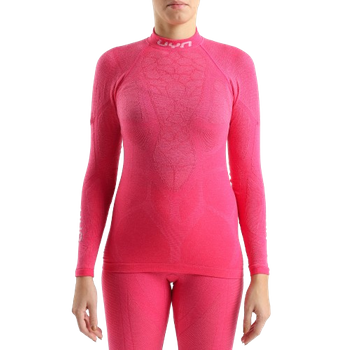 Thermal underwear UYN Woman Elevatyon Biomorph UW Shirt New Long SL Turtle Neck Pink Yarrow - 2024/25