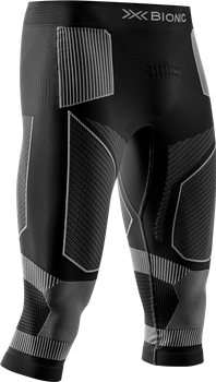 Thermal underwear X-Bionic Energy Accumulator Light Pants 3/4 Men Black/Light Grey - 2024/25