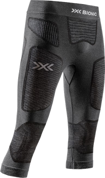 Thermal underwear X-Bionic Symbio Merino Pants 3/4 Men Rhino Grey - 2024/25