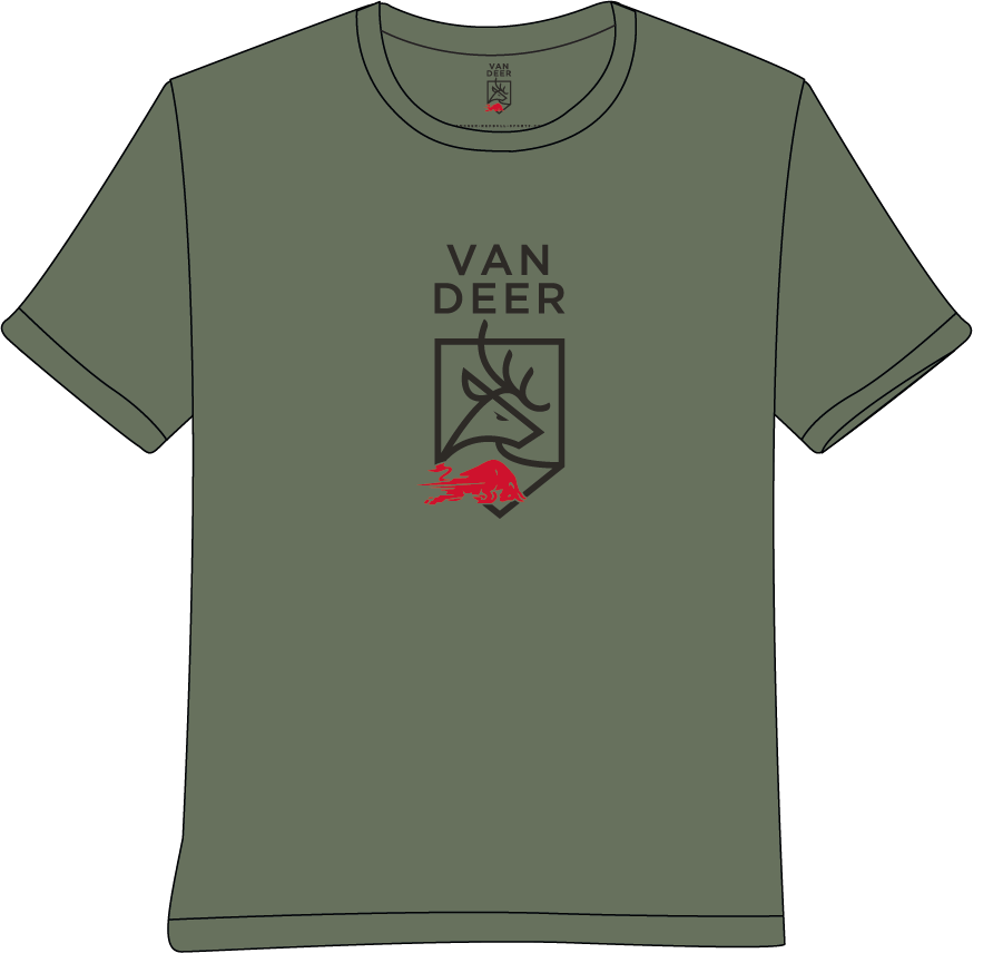 Van Deer T-Shirt Jr Khaki - 2024/25