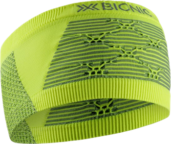 X-bionic Headband HI Vis Yellow/Grey - 2024/25