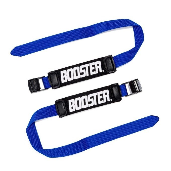 BOOSTER Ski Strap Medium (Expert/Race) Neon Blue - 2024/25