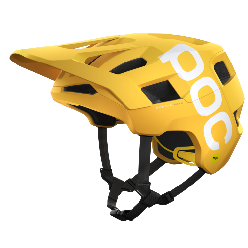 Bicycle helmet POC Kortal Race Mips Aventurine Yellow Matt - 2023