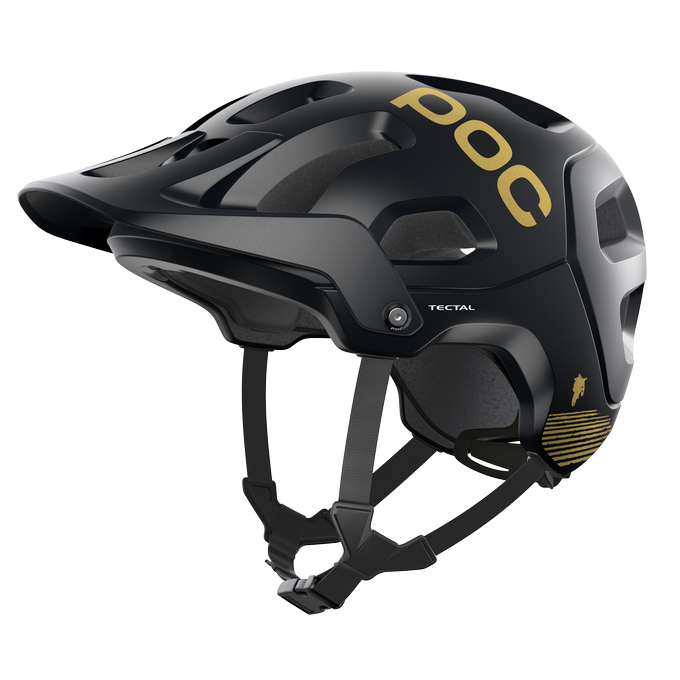 Bicycle helmet POC Tectal Fabio Ed Uranium Black Matt/Gold