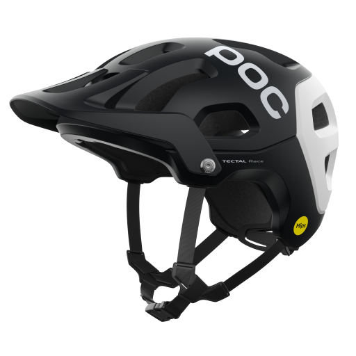 Bicycle helmet POC Tectal Race MIPS Uranium Black/Hydrogen White Matt