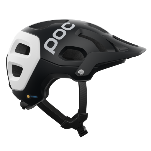 Bicycle helmet POC Tectal Race MIPS Uranium Black/Hydrogen White Matt