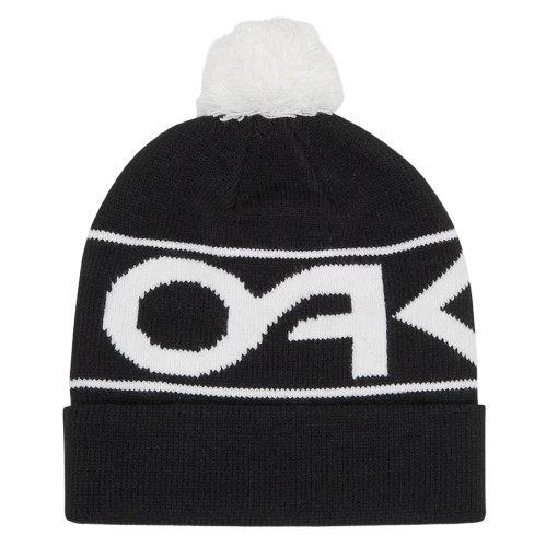 Cap Oakley Factory Cuff Beanie Black/White Logo