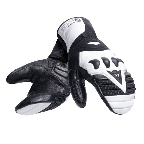 Gloves Dainese Ergotek PRO Mitten Sofia Goggia White/Black - 2023/24