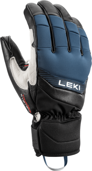 Gloves LEKI Griffin Base 3D Black/Marine - 2024/25