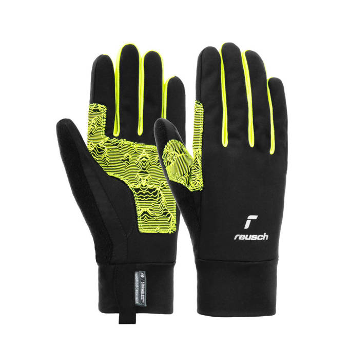 Gloves REUSCH Arien STORMBLOXX TOUCH-TEC Black/Safety Yellow - 2022/23