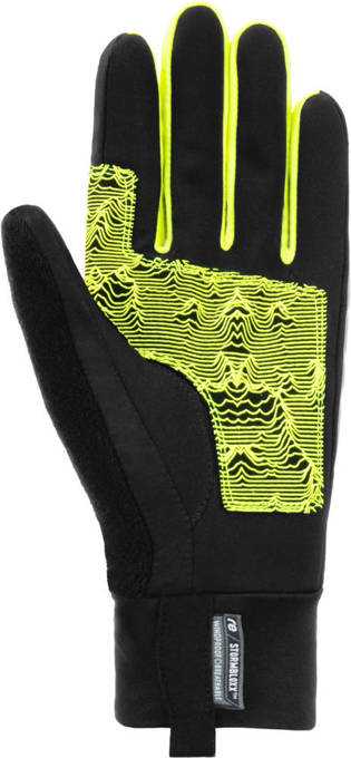 Gloves REUSCH Arien STORMBLOXX TOUCH-TEC Black/Safety Yellow - 2022/23