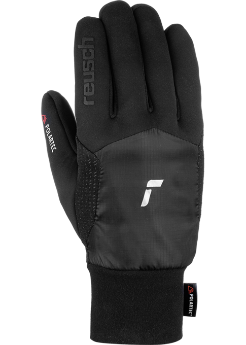 Gloves REUSCH Garhwal Hybrid TOUCH-TEC Black/Silver - 2022/23