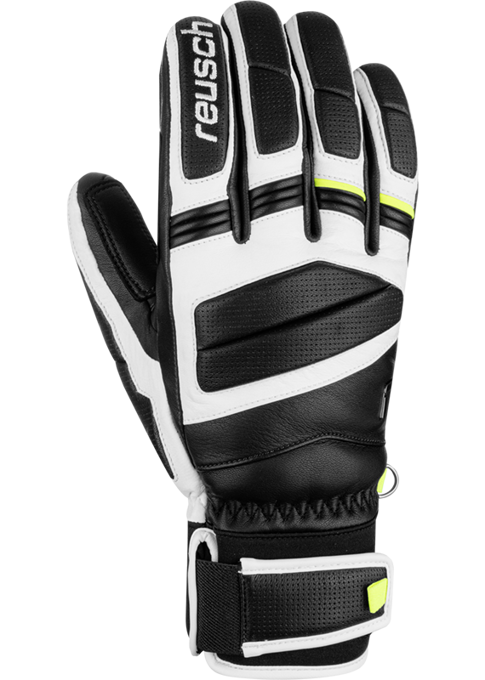Gloves REUSCH Master Pro Black/White/Yellow - 2022/23