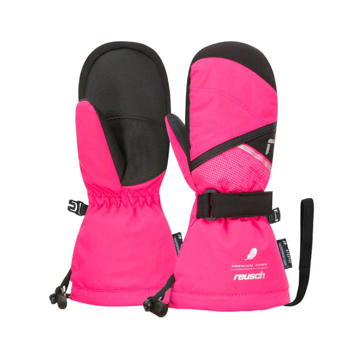 Gloves Reusch Kaden Down R-TEX XT Mitten Pink Glo - 2023/24