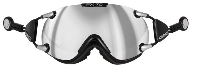 Goggles CASCO FX-70 Carbonic Black Silver - 2022/23