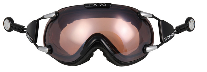 Goggles Casco FX-70 Vautron Black - 2024/25
