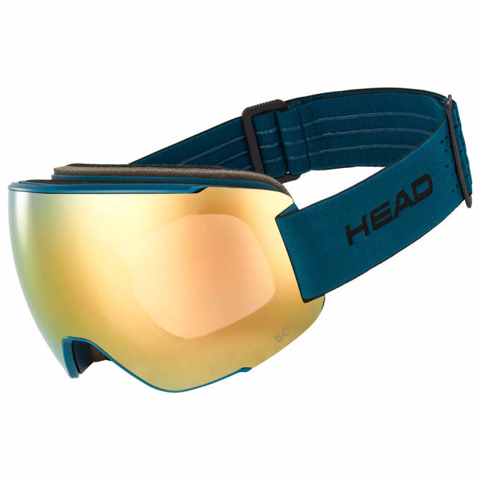 Goggles HEAD Magnify 5k Gold Petrol + Additional Glass - 2023/24