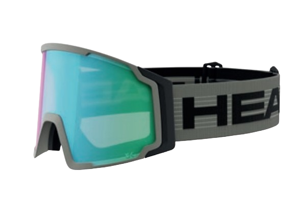 Goggles HEAD Neves PRO 5K Photo Green/Olive - 2024/25