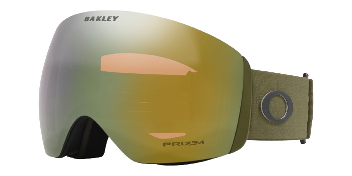 Goggles Oakley Flight Deck L Matte Dark Brush Prizm Sage Gold Iridium - 2024/25