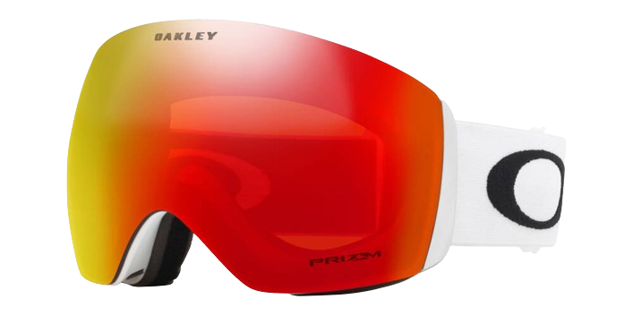 Goggles Oakley Flight Deck L Matte White Prizm Snow Torch Iridium - 2024/25