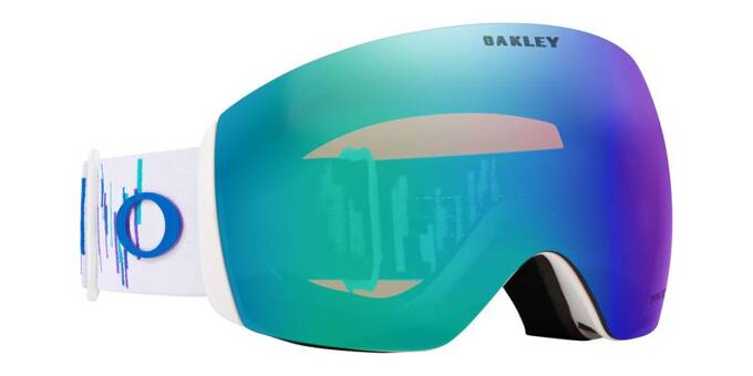 Goggles Oakley Flight Deck L Mikaela Shiffrin Signature Prizm Argon Iridium - 2023/24