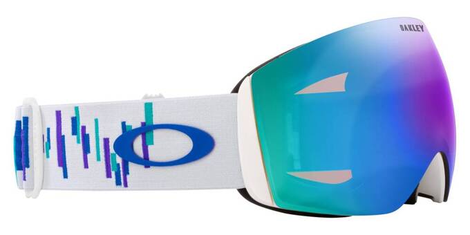 Goggles Oakley Flight Deck L Mikaela Shiffrin Signature Prizm Argon Iridium - 2023/24