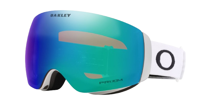 Goggles Oakley Flight Deck M Matte White Prizm Argon Iridium - 2024/25