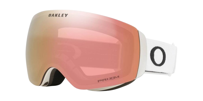 Goggles Oakley Flight Deck M Matte White Prizm Rose Gold - 2024/25