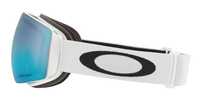 Goggles Oakley Flight Deck M Matte White Prizm Snow Sapphire Irid - 2024/25