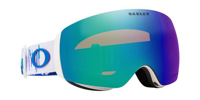 Goggles Oakley Flight Deck M Mikaela Shiffrin Signature Prizm Argon Iridium - 2023/24