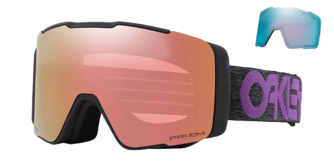 Goggles Oakley Line Miner Pro M Su Yiming Signature Prizm Rose Gold + spare lenses Prizm Sapphi - 2024/25