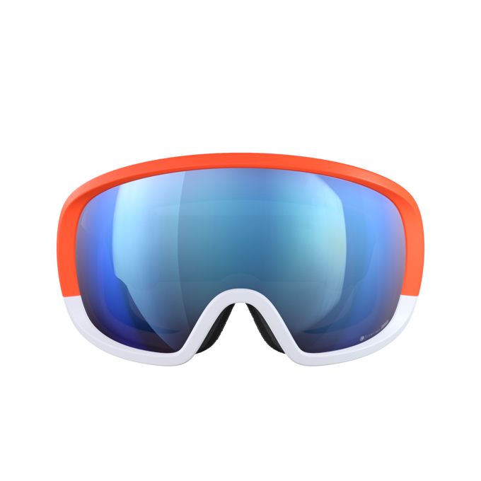 Goggles POC Fovea Clarity Comp Fluorescent Orange/Hydrogen White/Spektris Blue - 2022/23