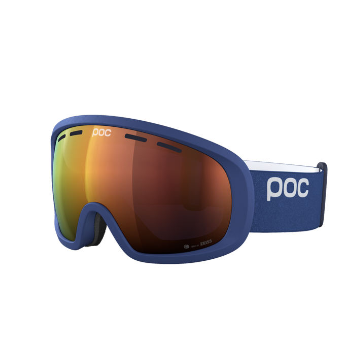 Goggles POC Fovea Mid Clarity Lead Blue/Spektris Orange - 2022/23