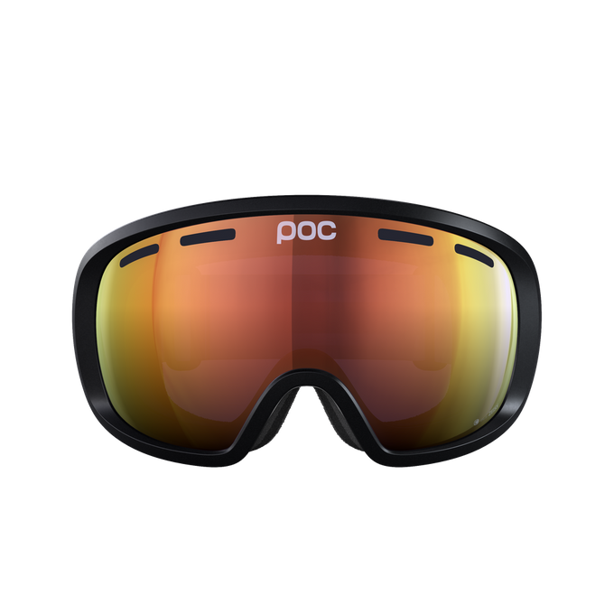 Goggles POC Fovea Uranium Black/Partly Sunny Orange - 2024/25