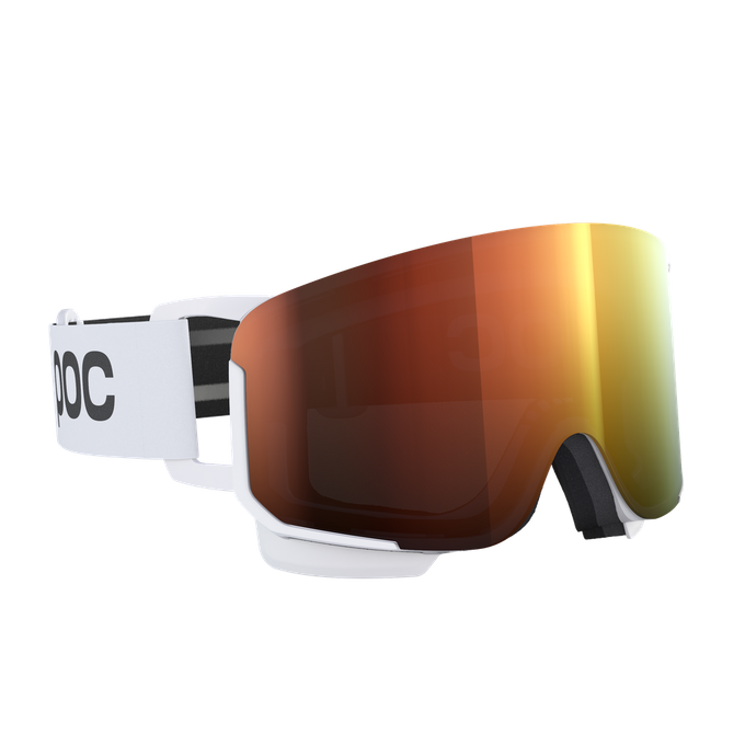 Goggles POC Nexal Hydrogen White/Partly Sunny Orange - 2024/25