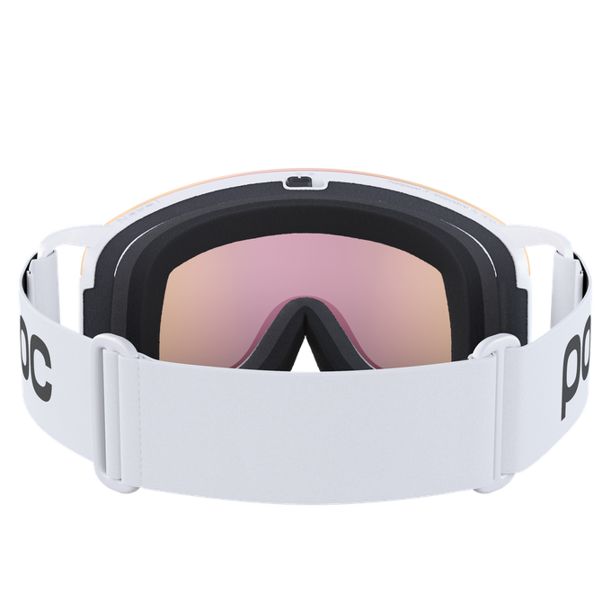 Goggles POC Nexal Hydrogen White/Partly Sunny Orange - 2024/25