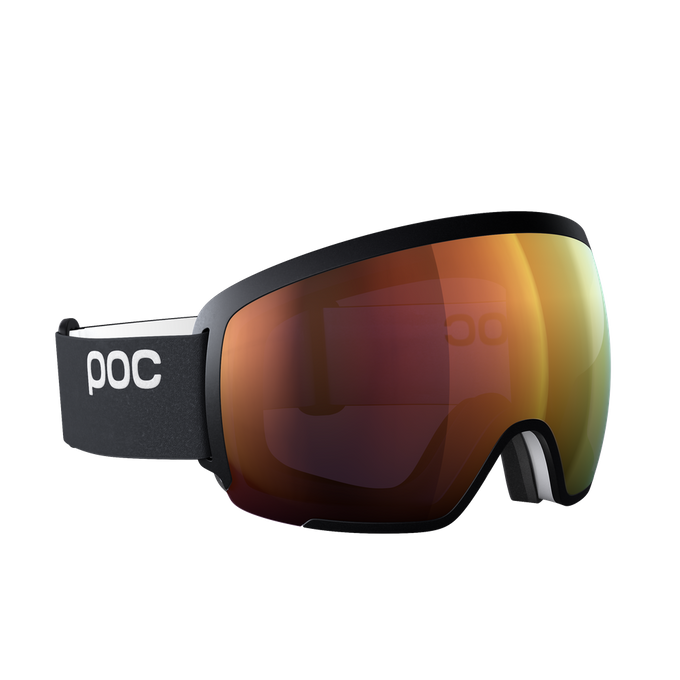 Goggles POC Orb Uranium Black/Partly Sunny Orange - 2023/24