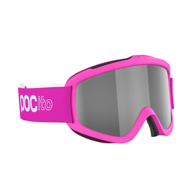 Goggles POC POCito Iris Fluorescent Pink/Partly Sunny Silver - 2024/25