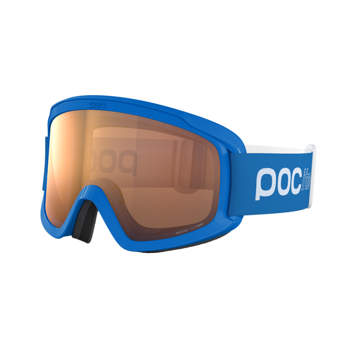 Goggles POC POCito Opsin Fluorescent Blue/Partly Sunny Light Orange - 2024/25