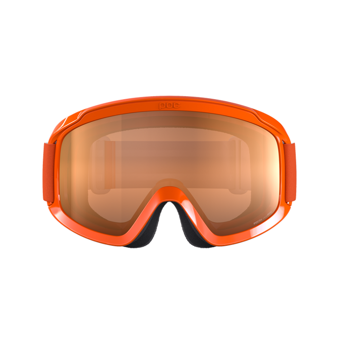Goggles POC POCito Opsin Fluorescent Orange/Partly Sunny Light Orange - 2024/25