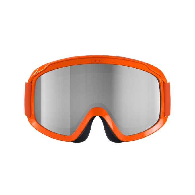 Goggles POC POCito Opsin Fluorescent Orange/Partly Sunny Silver - 2024/25