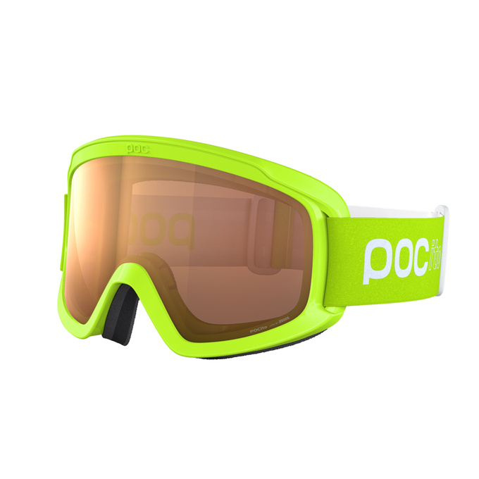 Goggles POC Pocito Opsin Fluorescent Yellow/Green/Clarity Pocito - 2023/24