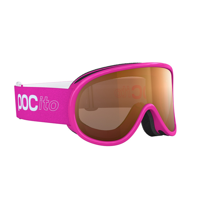 Goggles POC Pocito Retina Fluorescent Pink/Clearity Pocito - 2023/24