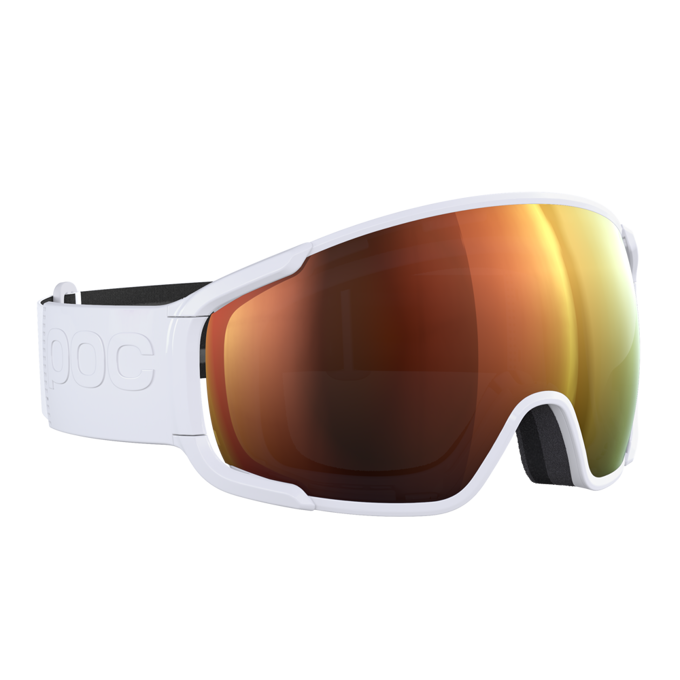 Goggles POC Zonula Clarity Hydrogen White/Spectris Orange - 2022/23